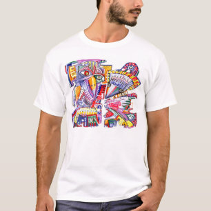 Pintura digital realizada en Fotoshop con tableta T-Shirt