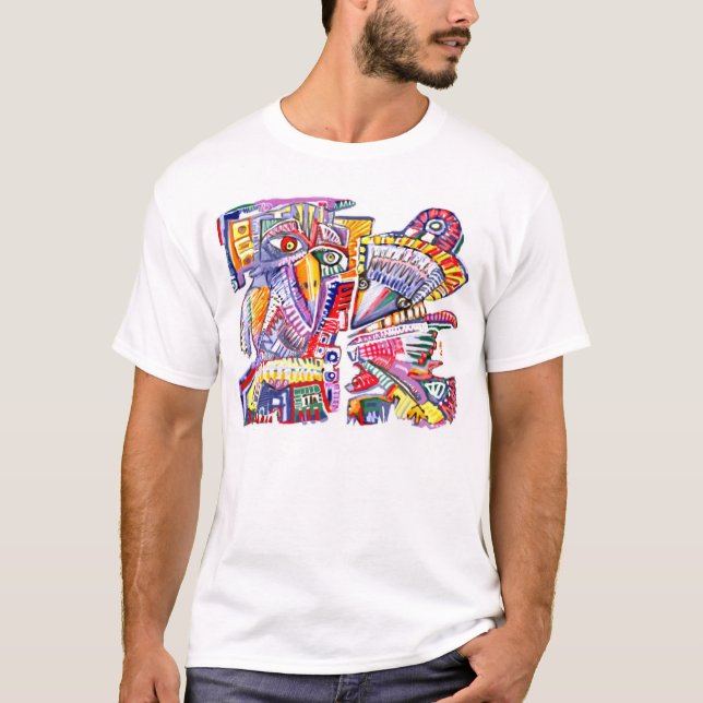 Pintura digital realizada en Fotoshop con tableta T-Shirt (Vorderseite)