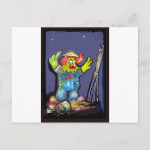 Pintura digital realizada in Fotoshop con taba Postkarte