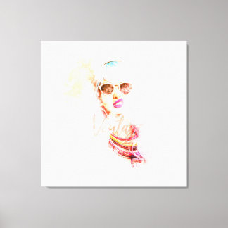 Pinup Girl  Leinwanddruck