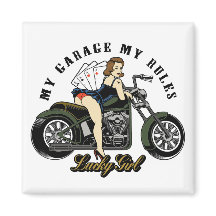 Pinup Girl Magnet