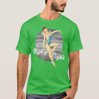 Pinup-Girl WWII Blondine The Mighty Eighth T-Shirt
