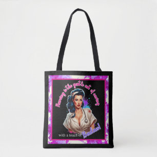 Pinup_ Krankenschwester Badass Tasche