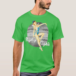 Pinup Mädchen WWII Blonde The Mighty Achte T-Shirt
