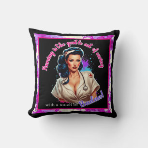 Pinup_ Nurse Badass Kissen