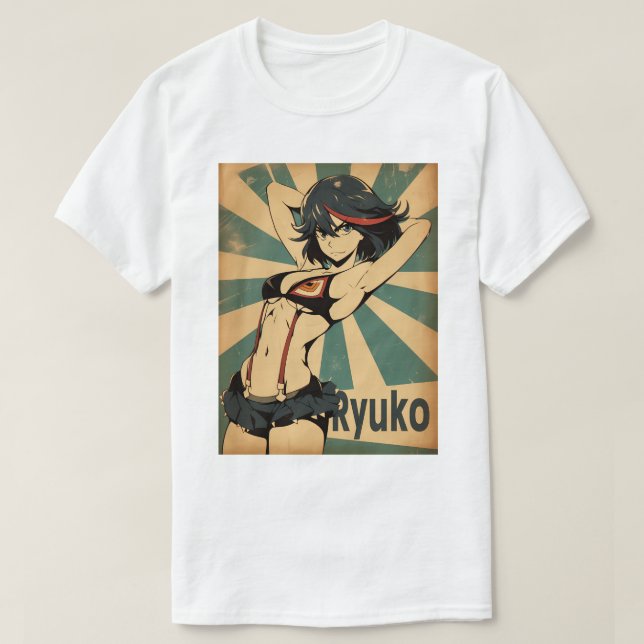 Pinup Ryuko 18 T-Shirt (Design vorne)