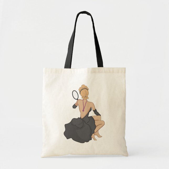 Pinupmädchen Tragetasche (Vorne)