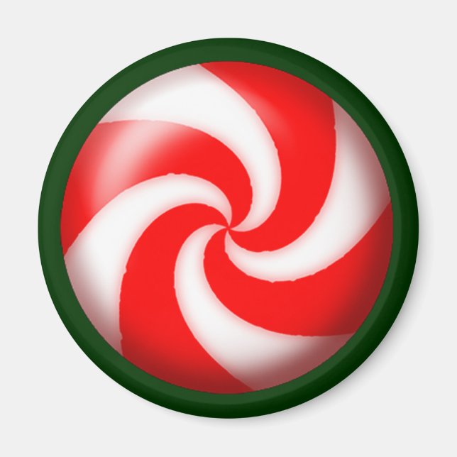 PINWHEED CANDY von SHARON SHARPE Magnet (Vorne)