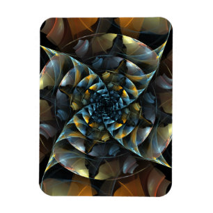 Pinwheel Abstrakt Art Premium Magnet