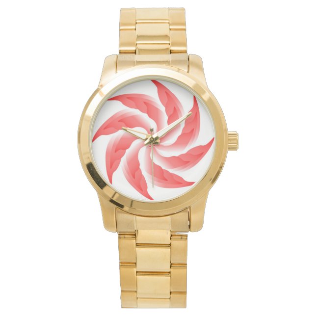 PINWHEEL-BLUME ARMBANDUHR (Vorderseite)