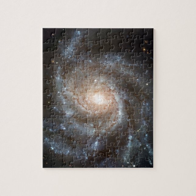 Pinwheel galaxy Hubble Telescope WeltraumFoto (Vertikal)