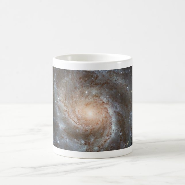 Pinwheel galaxy Hubble Telescope WeltraumFoto Kaffeetasse (Mittel)