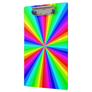 PINWHEEL RAINBOW KLEMMBRETT