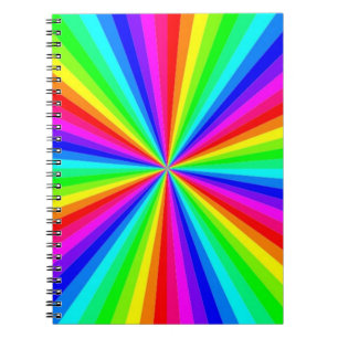 PINWHEEL RAINBOW NOTIZBLOCK