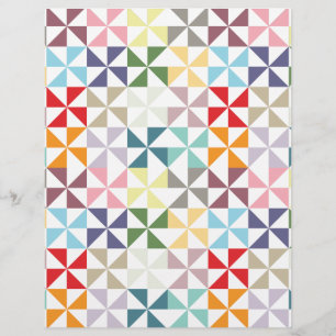 Pinwheel-Scrapbook Paper