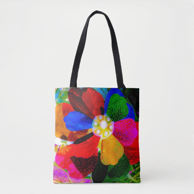Pinwheel Splash Tasche (Vorderseite)