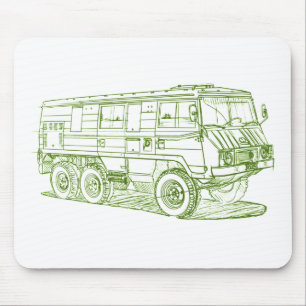 Pinzgauer 712K 6x6 Mousepad
