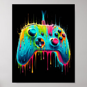 Pion für Gaming Gamer Grafik Design Poster