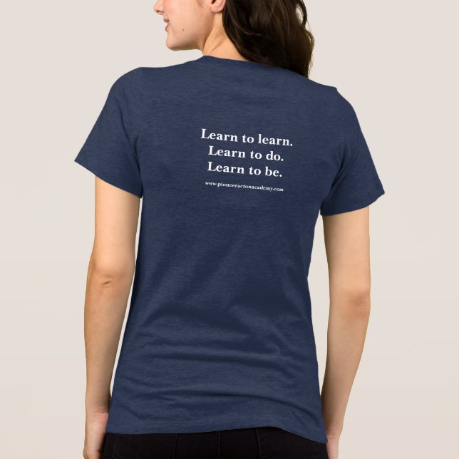 Pioneer Acton Academy Women's T - Shirt (Rückseite)