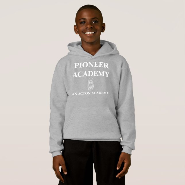 Pioneer Acton Academy Youth Hoodie (Vorne ganz)