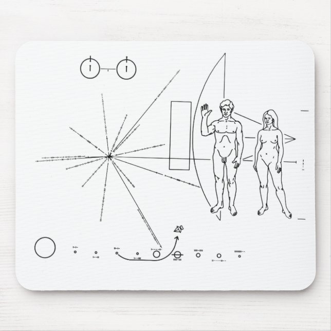 Pioneer-Ebene Mousepad (Vorne)