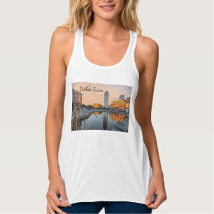 Pioneer Plaza Pond Morgenvormittag Tank Top
