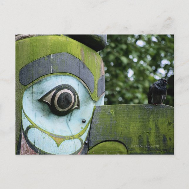 Pioneer Square, Seattle, Washington Staat, USA Postkarte (Vorderseite)