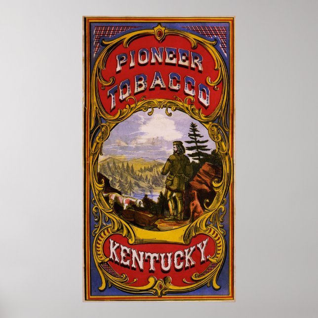 Pioneer Tobacco Kentucky Poster (Vorne)