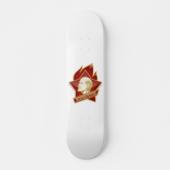 Pioneers Organisation Wladimir Lenin Sozialistin Skateboard (Vorne)