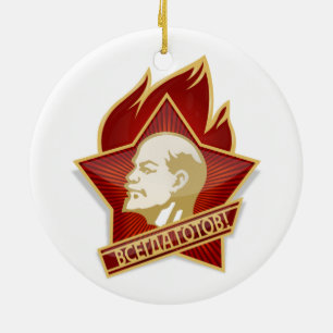 Pionier-Organisations-Wladimir Lenin Sozialist Keramikornament
