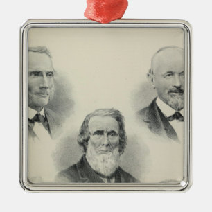 Pioniere Sacto Tal Silbernes Ornament