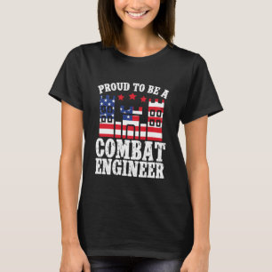 Pionierkorps der Ingenieure Stolz Kampf T-Shirt