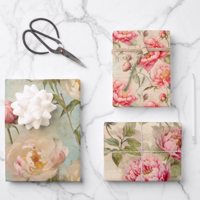 Pionierpapier Geschenkpapier Set (Vorderseite)