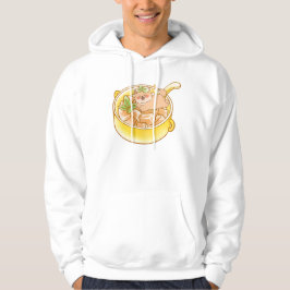 Piou der Shiba-Hund in kawaii Suppentasse Hoodie