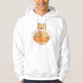 Piou der Shiba-Hund: Kawaii-Fleischklößchen-Suppen Hoodie