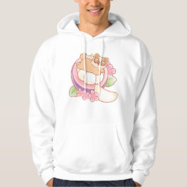 Piou der Shiba: Königlicher Mangosteen-Schlaf Kawa Hoodie