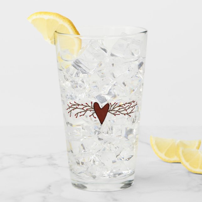 Pip Berry Coeur Boire du verre (Devant glace)