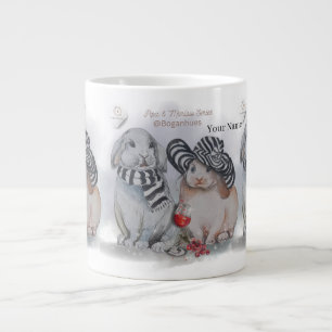 "Pipa & Marlow" Boganhues Druck Jumbo-Tasse