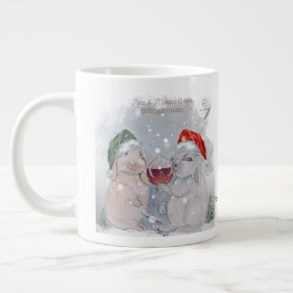 Pipa & Marlow Serie Boganhues Druck Jumbo-Tasse