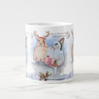 Pipa & Marlow Series Boganhues Print Jumbo-Tasse