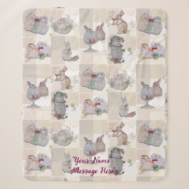 Pipa & Marlow Theme Sherpadecke (Vorderseite)