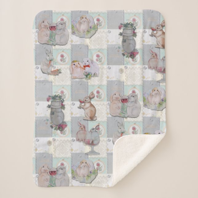 Pipa & Marlow Theme Sherpadecke (Vorderseite)