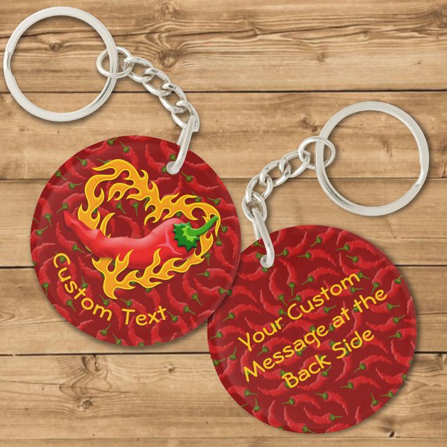Pipe avec Flame Heart Keychain (Créateur téléchargé)