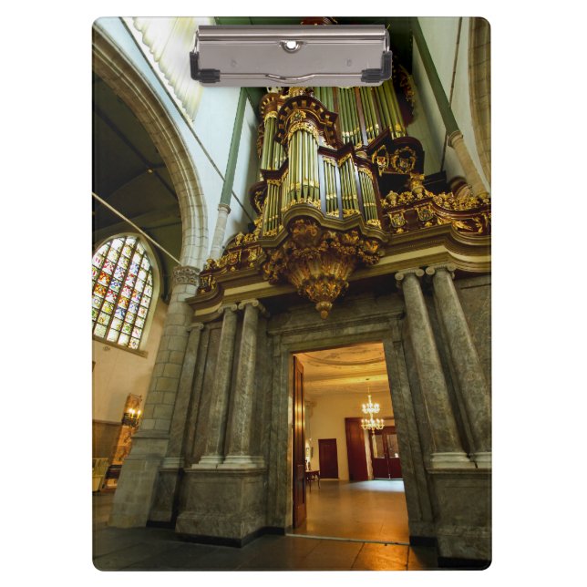 Pipe Organ in Gouda Klemmbrett (Vorderseite)