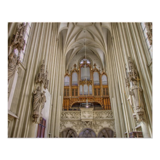 Pipe Organ Maria Am Gestade Poster (Vorderseite)