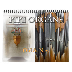 Pipe Organs Alter und Neuer horizontaler Kalender