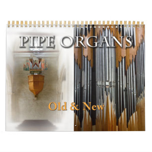 Pipe Organs Alter und Neuer horizontaler Kalender