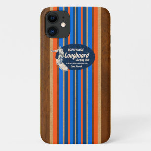 Pipeline Surfboard Hawaiianische Streifen Royal Bl Case-Mate iPhone Hülle