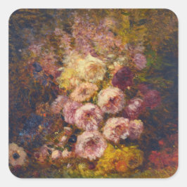 Pipelines - Félix Ziem Quadratischer Aufkleber