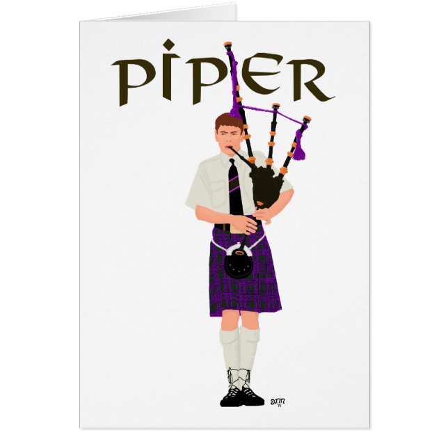 PIPER carreau violet (Devant)